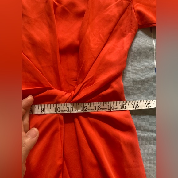 twisted knot ,split front midi dress NWT - Picture 6 of 13